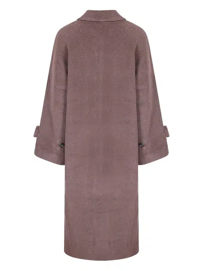 Samsoe & Samsoe Alma Long Sleeve Puffer Jacket In Pink
