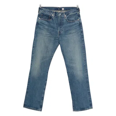 Levi's Logo-patch Jeans In Blue