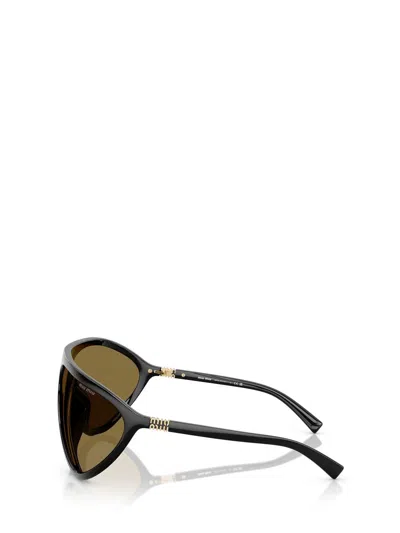 Miu Miu 0mu A01s 1ab01t Nero Sunglasses In Black