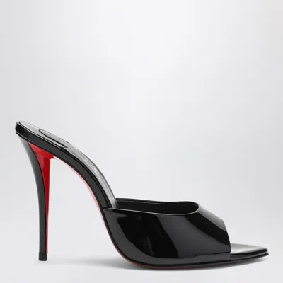 Christian Louboutin Miss Z Mules In Black Patent Leather Women In Black