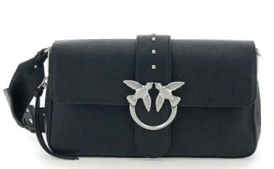 Pinko Classic Love Bag Slouchy Shoulder Bag In Black