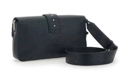 Pinko Classic Love Bag Slouchy Shoulder Bag In Black