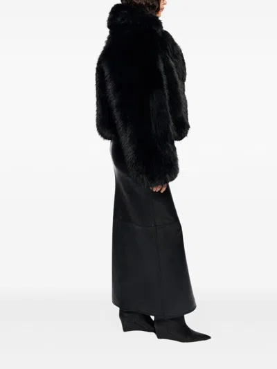 Stand Studio Faux-fur Jacket In Multi