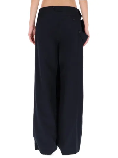 Jean Paul Gaultier Pantaskirt With Trench Details In Blue