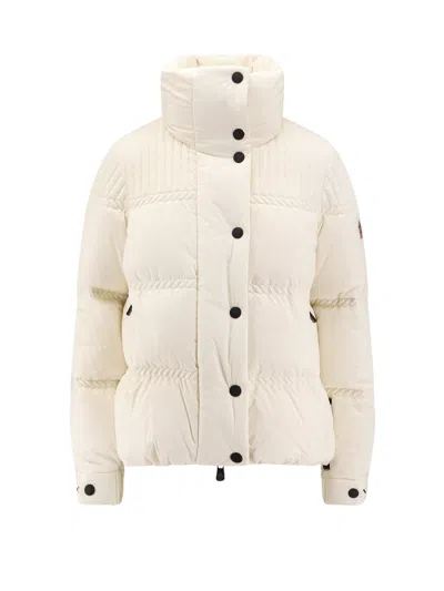 Moncler Anglin Nylon Down Jacket In White