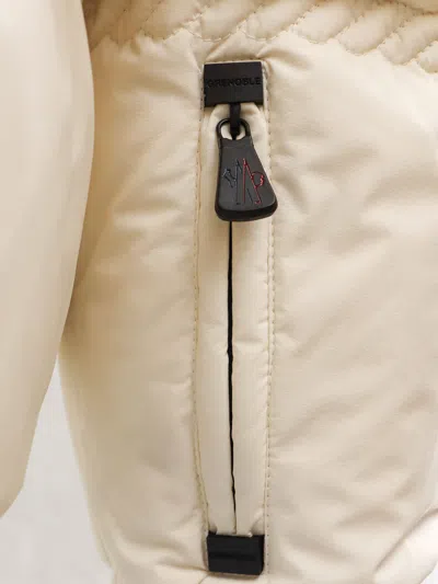 Moncler Anglin Nylon Down Jacket In White