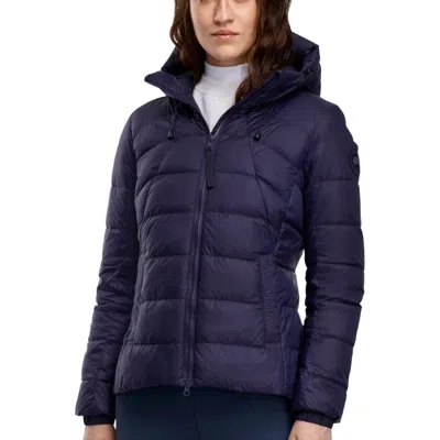 Canada Goose Abbott Hoody Down Puffer In Purple