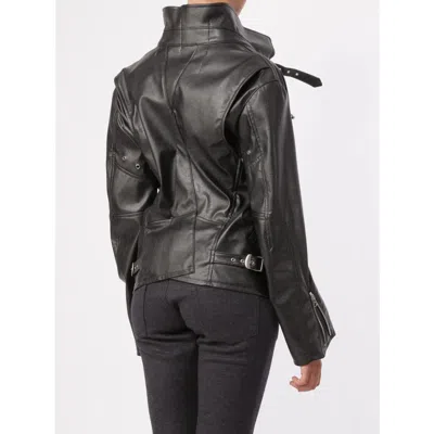 Junya Watanabe High-shine Bomber Jacket Front Pockets In Black