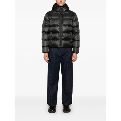 Aspesi Black Jackets In Gray