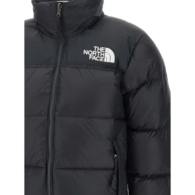 The North Face Lightweight Puffer Jacket With High Collar In Blue