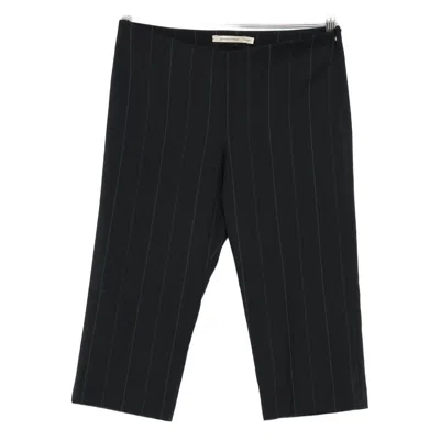 Paloma Wool Striped Detail Casual Pants In Black