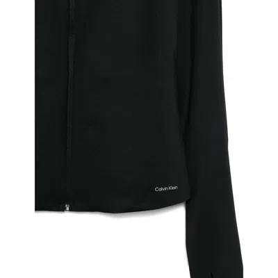 Calvin Klein Sport Black Sweaters In Black