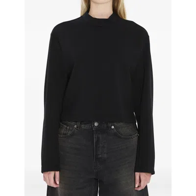 Moncler X Edward Enninful Black Sweatshirts In Black