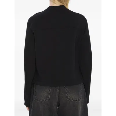 Moncler X Edward Enninful Black Sweatshirts In Black