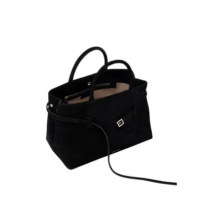 Manu Atelier Black Tote Bags