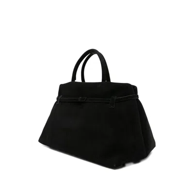 Manu Atelier Black Tote Bags