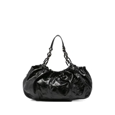 Stella Maxwell For Marella Black Tote Bags