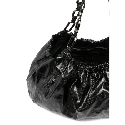 Stella Maxwell For Marella Black Tote Bags