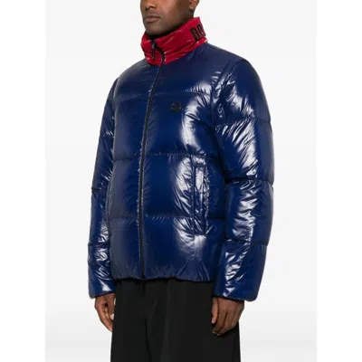 Moncler Asap Rocky Blue  Red Jackets In Red