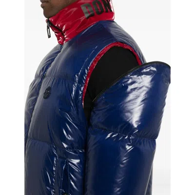 Moncler Asap Rocky Blue  Red Jackets In Red