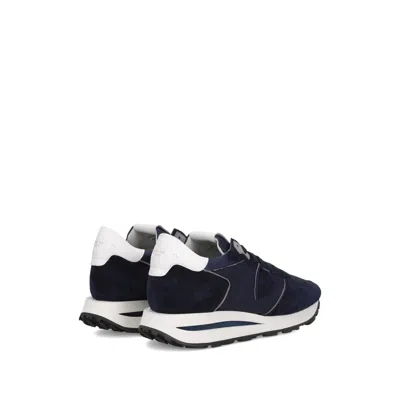 Philippe Model Blue Sneakers In Multi