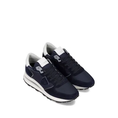 Philippe Model Blue Sneakers In Multi