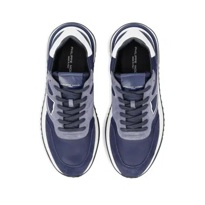 Philippe Model Blue Sneakers In Multi