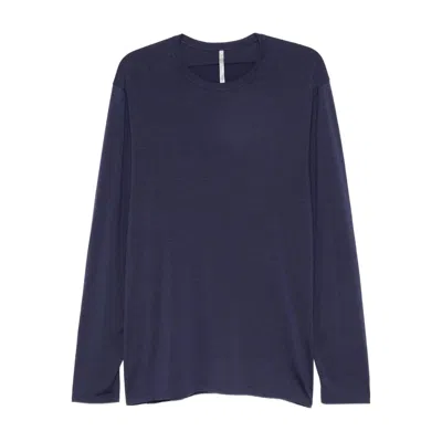 Veilance Long Sleeve T-shirt In Blue