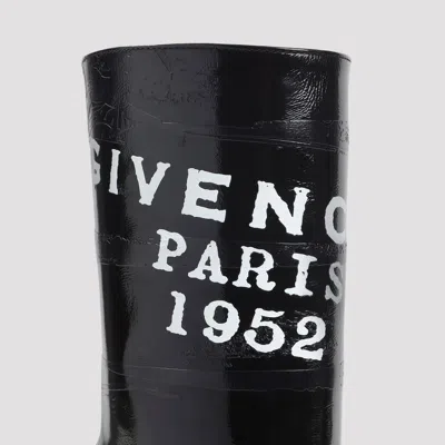 Givenchy Sliced Square 95 Ankle Boots In Black
