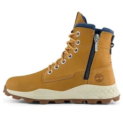 Timberland Brooklyn Side Zip Wide-fit Boot 'wheat Nubuck' In Multi