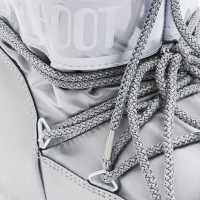 Moon Boot Boots Light And Natural In Silver