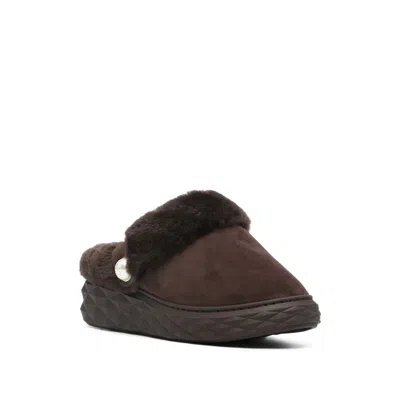 Jimmy Choo Brown Boots In Brown