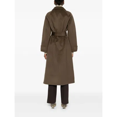 The Dynamis Studio Brown Coats In Brown