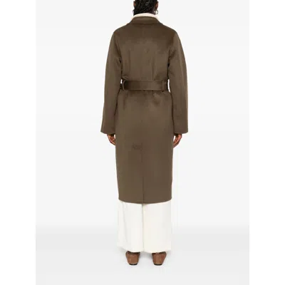 The Dynamis Studio Brown Coats In Brown