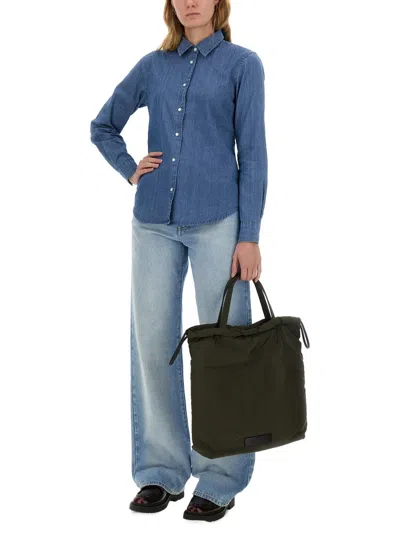 Aspesi Camicia In Denim In Blue