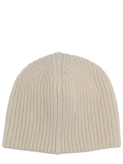 Jacquemus Ribbed Knit Cap With Subtle Embroidery