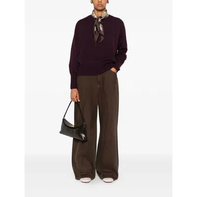 Lisa Yang Cashmere Sweaters In Red