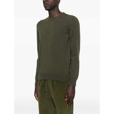 Fileria Crew-neck Cashmere Sweater In Green