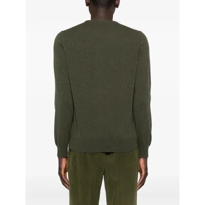 Fileria Crew-neck Cashmere Sweater In Green