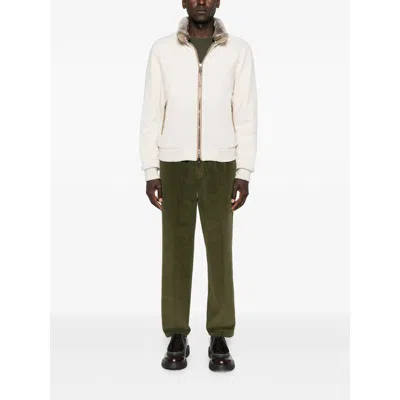Fileria Crew-neck Cashmere Sweater In Green