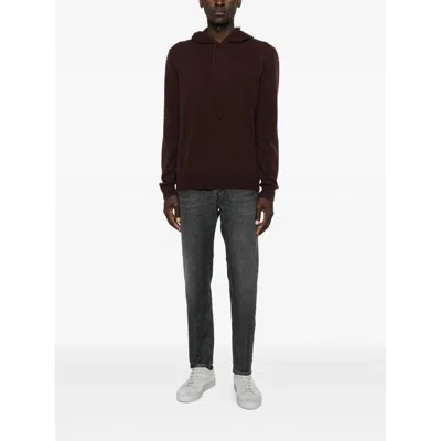 7 For All Mankind Cashmere Sweatshirts In Brown