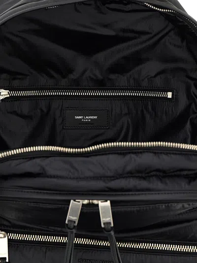 Saint Laurent Urban Style Backpack Featuring Multiple Elements