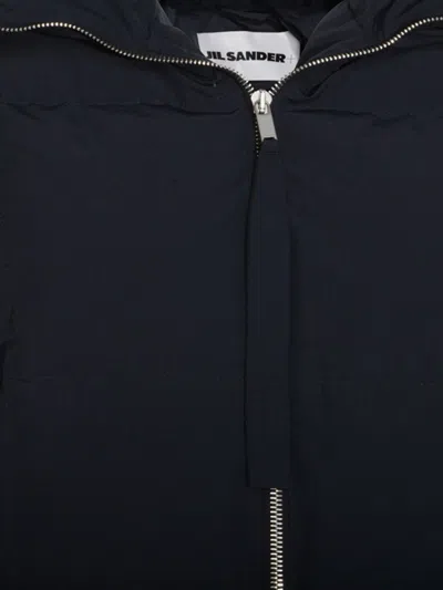 Jil Sander Plus Coats Blacks And Greys In Black