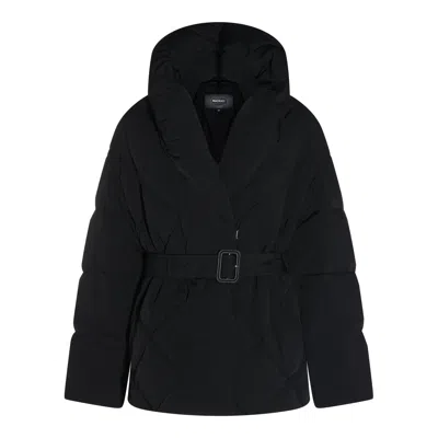 Mackage Coats Blacks And Greys In Black