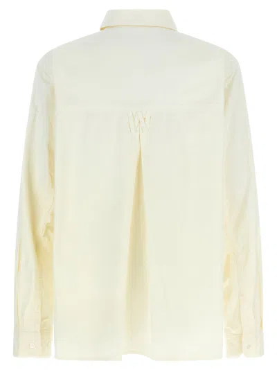 Willy Chavarria Corcoran Shirt And Blouse Beige In White