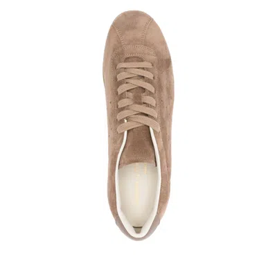 Common Projects Driving Shoe Sneakers In Taupe Suede In Brown