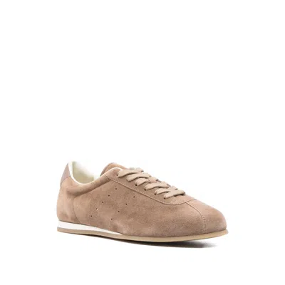 Common Projects Driving Shoe Sneakers In Taupe Suede In Brown
