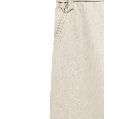 Jacquemus Cotton Denim In Neutral