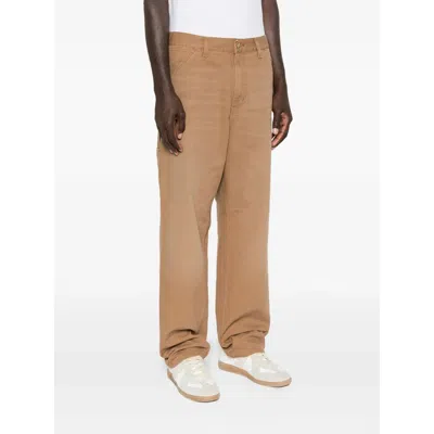 Carhartt Tool-pockets Trousers In Brown