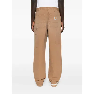 Carhartt Tool-pockets Trousers In Brown